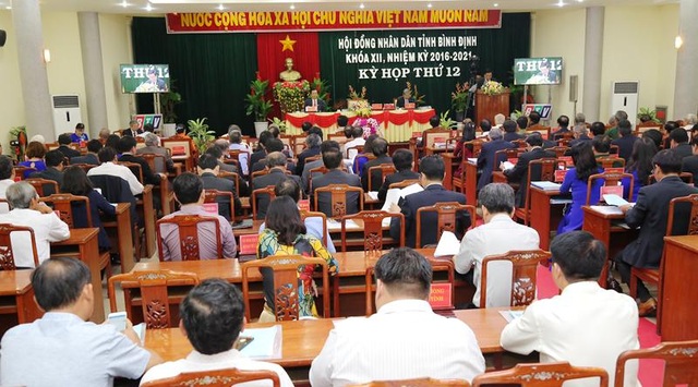 HĐND tỉnh Bình Định lần đầu tiên không chất vấn trực tiếp - 1 HĐND tỉnh Bình Định lần đầu tiên không chất vấn trực tiếp - 1