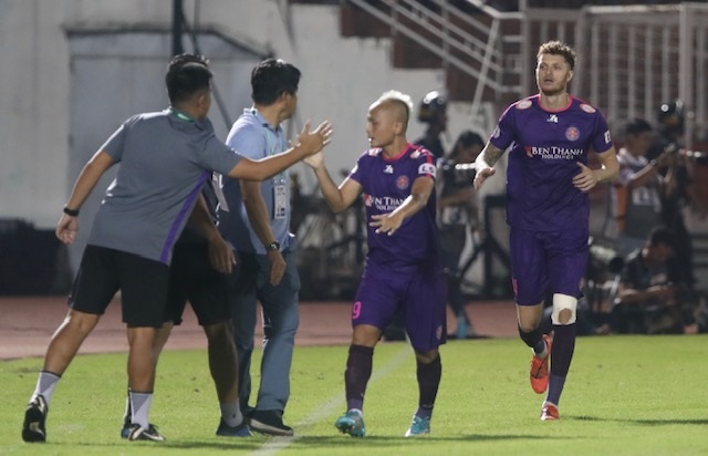 Thắng đậm Nam Định, Sài Gòn FC vững ngôi đầu V-League - 7 Thắng đậm Nam Định, Sài Gòn FC vững ngôi đầu V-League - 7