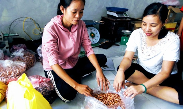 Mô hình gia công linh kiện điện tử giúp nhiều phụ nữ nông thôn thoát nghèo - 4 Mô hình gia công linh kiện điện tử giúp nhiều phụ nữ nông thôn thoát nghèo - 4
