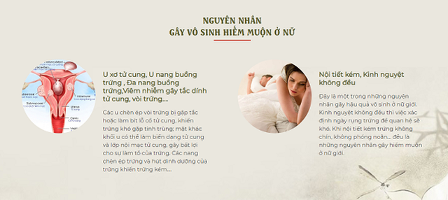 U xơ, u nang, rối loạn kinh nguyệt có gây vô sinh không? - 1 U xơ, u nang, rối loạn kinh nguyệt có gây vô sinh không? - 1