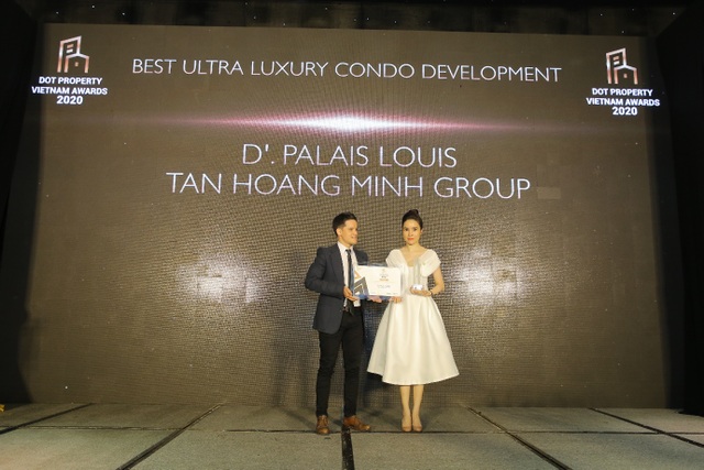 Tân Hoàng Minh lập cú hattrick giải thưởng lớn tại Dot Property Vietnam Awards 2020 - 2