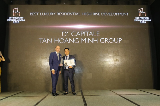 Tân Hoàng Minh lập cú hattrick giải thưởng lớn tại Dot Property Vietnam Awards 2020 - 4