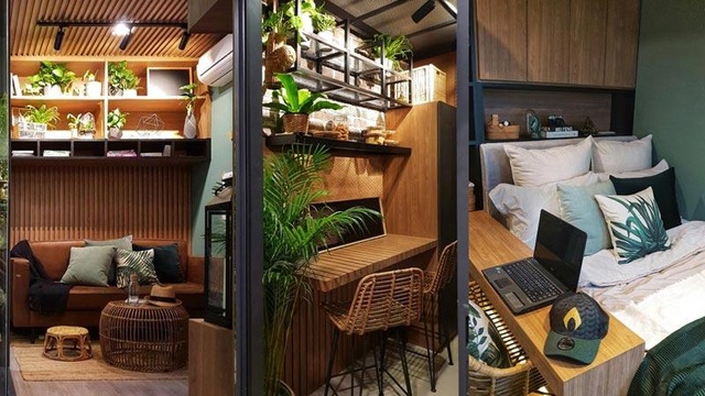 “Sống ảo” cả ngày trong nhà 28m2 thiết kế nội thất chất lừ, ngập cây xanh - 1 “Sống ảo” cả ngày trong nhà 28m2 thiết kế nội thất chất lừ, ngập cây xanh - 1