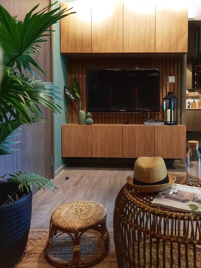 “Sống ảo” cả ngày trong nhà 28m2 thiết kế nội thất chất lừ, ngập cây xanh - 4 “Sống ảo” cả ngày trong nhà 28m2 thiết kế nội thất chất lừ, ngập cây xanh - 4