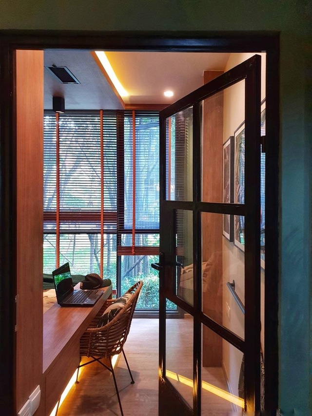 “Sống ảo” cả ngày trong nhà 28m2 thiết kế nội thất chất lừ, ngập cây xanh - 8 “Sống ảo” cả ngày trong nhà 28m2 thiết kế nội thất chất lừ, ngập cây xanh - 8