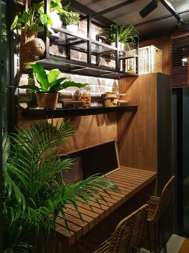 “Sống ảo” cả ngày trong nhà 28m2 thiết kế nội thất chất lừ, ngập cây xanh - 9 “Sống ảo” cả ngày trong nhà 28m2 thiết kế nội thất chất lừ, ngập cây xanh - 9