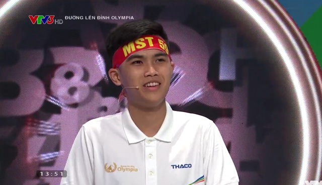 Nam sinh Hà Nội chạm mốc điểm kỷ lục Đường lên đỉnh Olympia - 2 Nam sinh Hà Nội chạm mốc điểm kỷ lục Đường lên đỉnh Olympia - 2