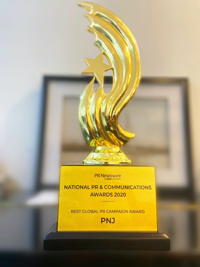 PNJ nhận giải thưởng chiến dịch PR toàn cầu xuất sắc nhất - 1