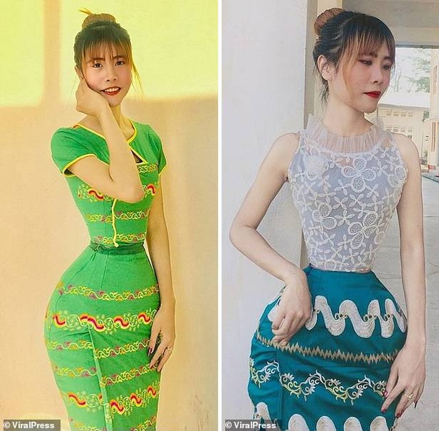 Cô gái Myanmar sở hữu “vòng eo con kiến” 35 cm - 7 Cô gái Myanmar sở hữu “vòng eo con kiến” 35 cm - 7