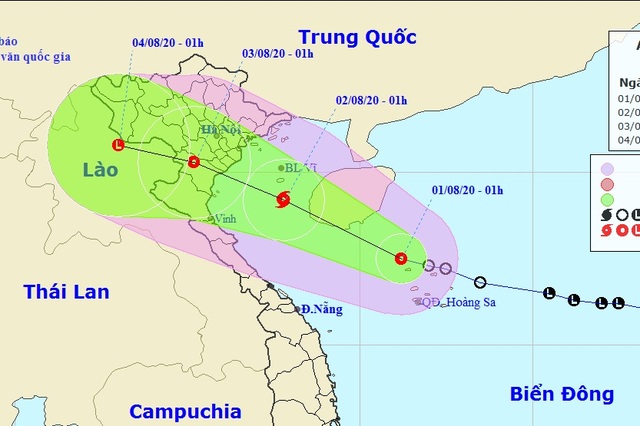 Áp thấp nhiệt đới có khả năng mạnh thành bão, hướng vào đất liền Việt Nam - 1