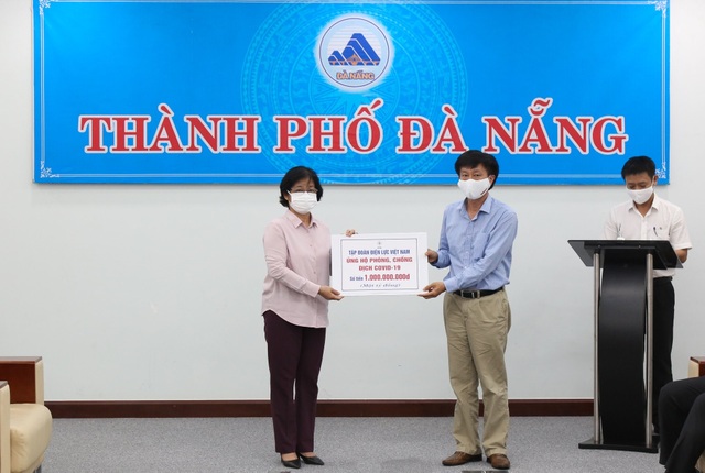 EVN ủng hộ Đà Nẵng 1 tỷ đồng để phòng chống dịch Covid-19 - 1 EVN ủng hộ Đà Nẵng 1 tỷ đồng để phòng chống dịch Covid-19 - 1