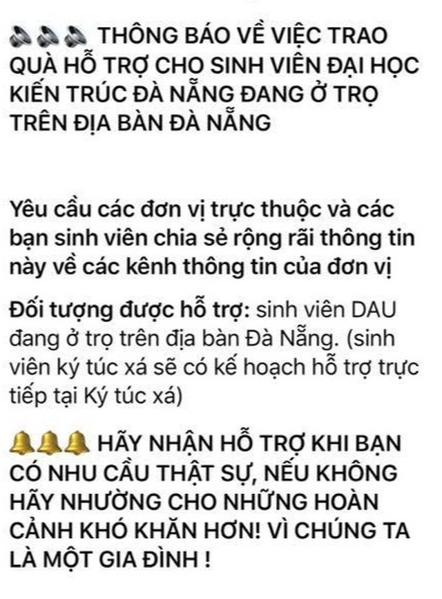 Sinh viên “tranh nhau” nhường quà hỗ trợ Covid-19 cho người khó khăn hơn - 1 Sinh viên “tranh nhau” nhường quà hỗ trợ Covid-19 cho người khó khăn hơn - 1
