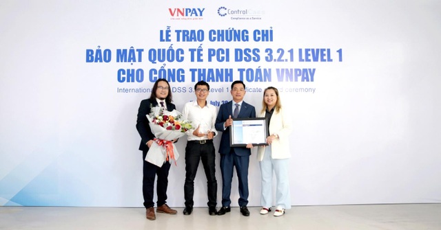 VNPAY nhận chứng chỉ tiêu chuẩn bảo mật quốc tế PCI DSS 3.2.1 - 1