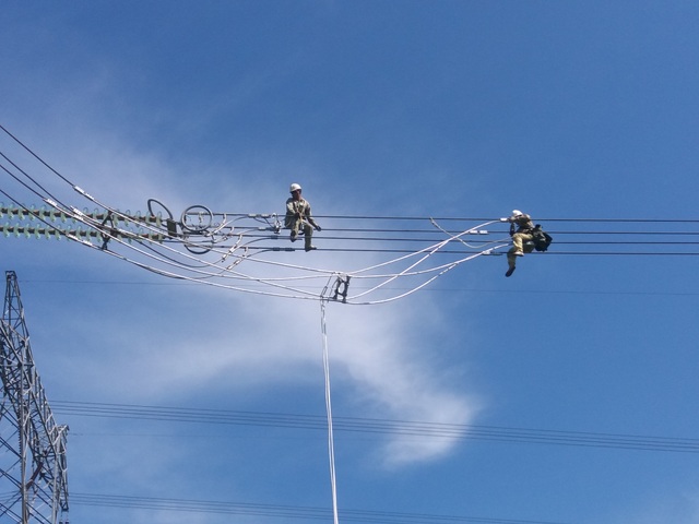 TTĐ Quảng Bình hoàn thành kế hoạch sửa chữa ĐZ 500kV - 1 TTĐ Quảng Bình hoàn thành kế hoạch sửa chữa ĐZ 500kV - 1