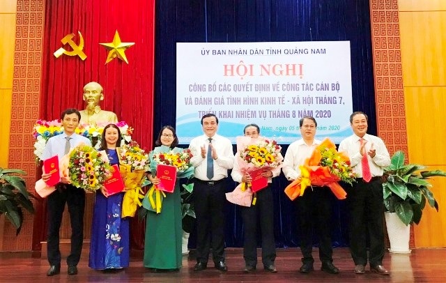 Quảng Nam điều động, bổ nhiệm hàng loạt cán bộ chủ chốt sở, ngành - 1 Quảng Nam điều động, bổ nhiệm hàng loạt cán bộ chủ chốt sở, ngành - 1