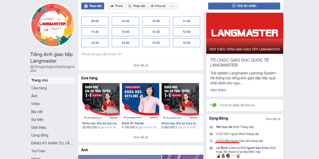 Cảnh báo giả mạo trung tâm Langmaster để lừa đảo học viên - 2 Cảnh báo giả mạo trung tâm Langmaster để lừa đảo học viên - 2
