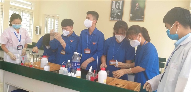 Lào Cai: Nghiêm ngặt phòng chống dịch Covid-19 trong kỳ thi tốt nghiệp THPT - 1 Lào Cai: Nghiêm ngặt phòng chống dịch Covid-19 trong kỳ thi tốt nghiệp THPT - 1