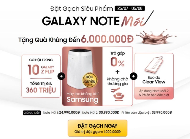 Chưa bán ra, Galaxy Note20 đã loạn giá tại Việt Nam - 1 Chưa bán ra, Galaxy Note20 đã loạn giá tại Việt Nam - 1