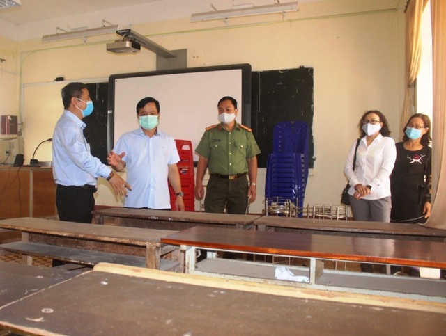 Bình Định: Ưu tiên đảm bảo sức khỏe cho thí sinh thi tốt nghiệp THPT - 2 Bình Định: Ưu tiên đảm bảo sức khỏe cho thí sinh thi tốt nghiệp THPT - 2