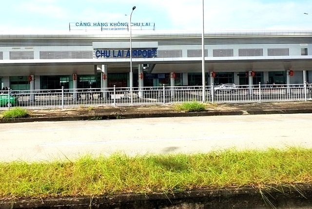 Quảng Nam đề nghị tạm dừng các chuyến bay đi và đến sân bay Chu Lai - 1 Quảng Nam đề nghị tạm dừng các chuyến bay đi và đến sân bay Chu Lai - 1