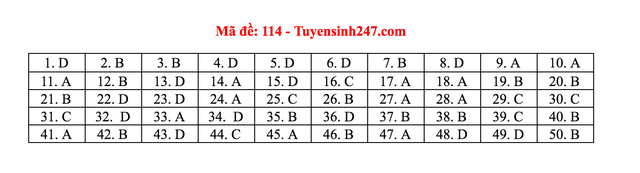 Gợi ý giải đề thi môn Toán tốt nghiệp THPT 2020 - 13