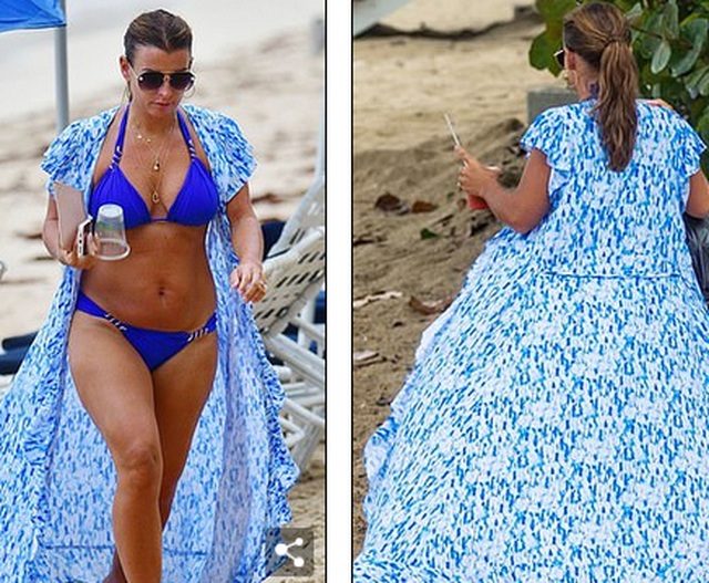 Coleen Rooney diện bikini khoe dáng tròn trịa - 8 Coleen Rooney diện bikini khoe dáng tròn trịa - 8