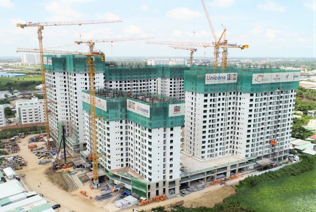 Akari City thi công vượt tiến độ, chính thức cất nóc giai đoạn 1 - 2 Akari City thi công vượt tiến độ, chính thức cất nóc giai đoạn 1 - 2