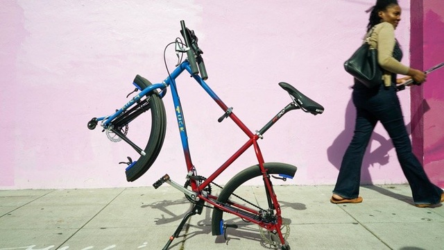 Tuck Bike - Độc đáo xe đạp gấp gọn được cả bánh xe - 4