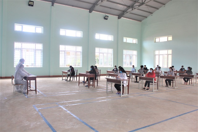 Có gì đặc biệt trong phòng thi thí sinh đang thực hiện cách ly? - 5 Có gì đặc biệt trong phòng thi thí sinh đang thực hiện cách ly? - 5