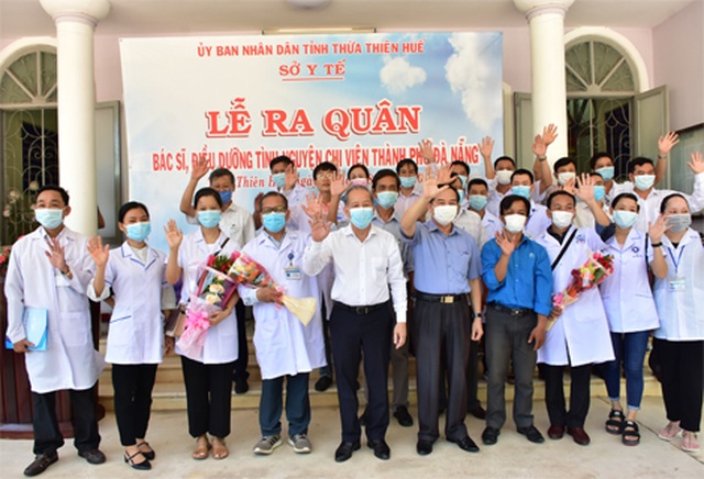 Đoàn y bác sĩ Thừa Thiên Huế ra quân chi viện Đà Nẵng chống Covid-19 - 3 Đoàn y bác sĩ Thừa Thiên Huế ra quân chi viện Đà Nẵng chống Covid-19 - 3