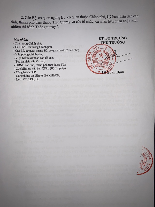 Bộ Khoa học chính thức ngưng hiệu lực Thông tư 15 về thép không gỉ - 3 Bộ Khoa học chính thức ngưng hiệu lực Thông tư 15 về thép không gỉ - 3