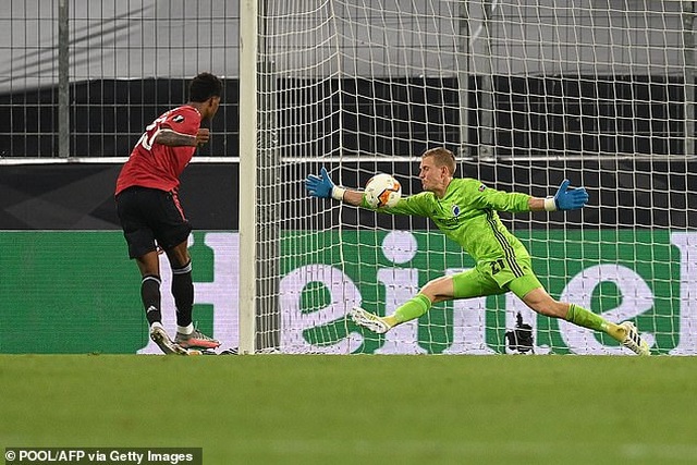 13 pha cứu thua xuất thần của thủ thành Copenhagen trước Man Utd - 3 13 pha cứu thua xuất thần của thủ thành Copenhagen trước Man Utd - 3