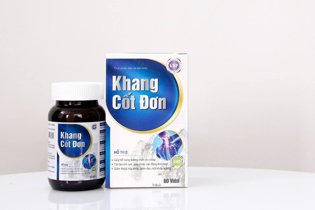 TPBVSK Khang Cốt Đơn - Giải pháp hỗ trợ người mắc bệnh xương khớp - 1 TPBVSK Khang Cốt Đơn - Giải pháp hỗ trợ người mắc bệnh xương khớp - 1