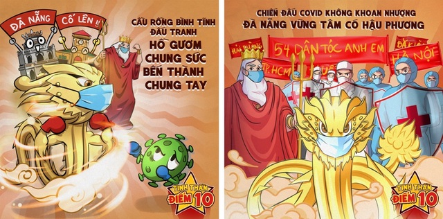 Vì sao bộ tranh “Tinh thần điểm 10” gây được sức hút trong cộng đồng mạng? - 2 Vì sao bộ tranh “Tinh thần điểm 10” gây được sức hút trong cộng đồng mạng? - 2