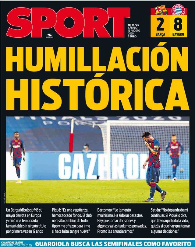 Báo chí thế giới kinh hoàng, gọi Barcelona là “nỗi ô nhục” - 2 Báo chí thế giới kinh hoàng, gọi Barcelona là “nỗi ô nhục” - 2