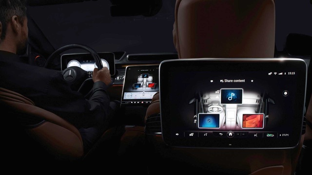Soi chi tiết nội thất Mercedes S-Class thế hệ mới - 8 Soi chi tiết nội thất Mercedes S-Class thế hệ mới - 8