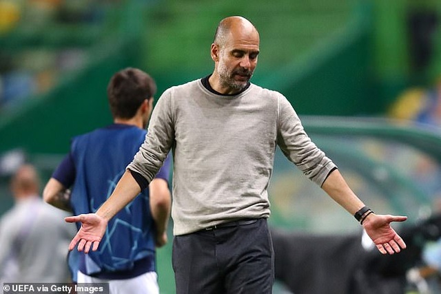 HLV Guardiola: “Man City không đáng nhận thất bại trước Lyon” - 2 HLV Guardiola: “Man City không đáng nhận thất bại trước Lyon” - 2