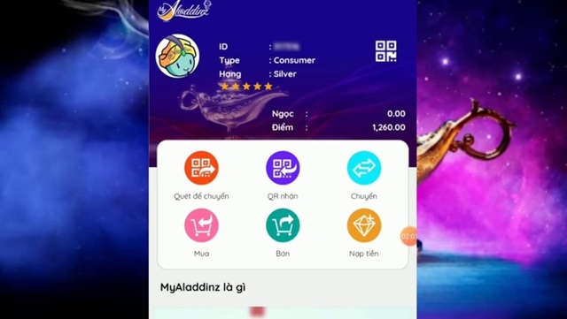 Cảnh giác khi nạp tiền vào ứng dụng Myaladdinz - 1
