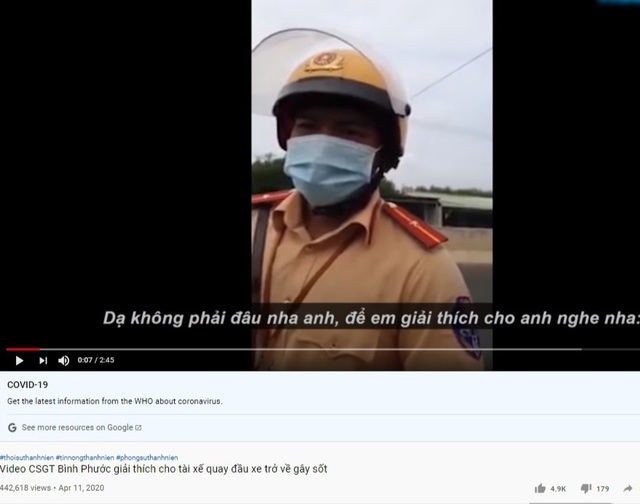 CSGT 9X làm cộng đồng mạng “dậy sóng” vì cách hành xử đẹp mùa Covid-19 - 2 CSGT 9X làm cộng đồng mạng “dậy sóng” vì cách hành xử đẹp mùa Covid-19 - 2