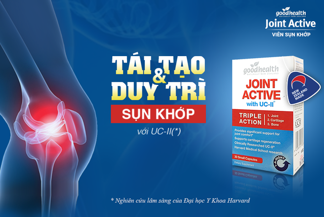 Thực hư chất lượng Joint Active hỗ trợ cải thiện vấn đề về xương khớp - 2 Thực hư chất lượng Joint Active hỗ trợ cải thiện vấn đề về xương khớp - 2
