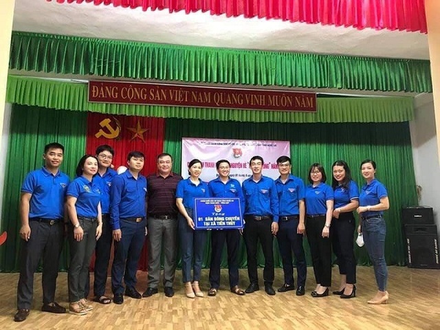 Nhiều công trình thiết thực mang đậm dấu ấn của tuổi trẻ Nghệ An - 5 Nhiều công trình thiết thực mang đậm dấu ấn của tuổi trẻ Nghệ An - 5