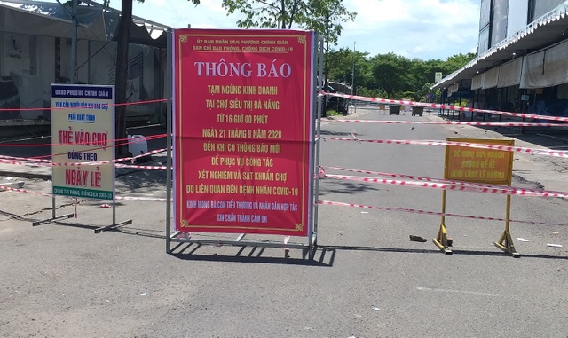 Đà Nẵng tạm ngừng hoạt động nhiều chợ vì có tiểu thương mắc Covid-19 - 2 Đà Nẵng tạm ngừng hoạt động nhiều chợ vì có tiểu thương mắc Covid-19 - 2