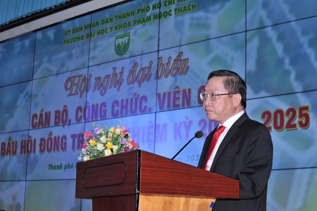 Trường ĐH Y khoa Phạm Ngọc Thạch bầu 21 thành viên Hội đồng trường - 2 Trường ĐH Y khoa Phạm Ngọc Thạch bầu 21 thành viên Hội đồng trường - 2