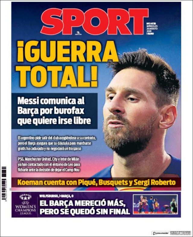 Nhật ký chuyển nhượng ngày 26/8: Tràn ngập câu chuyện Messi rời Barcelona - 4