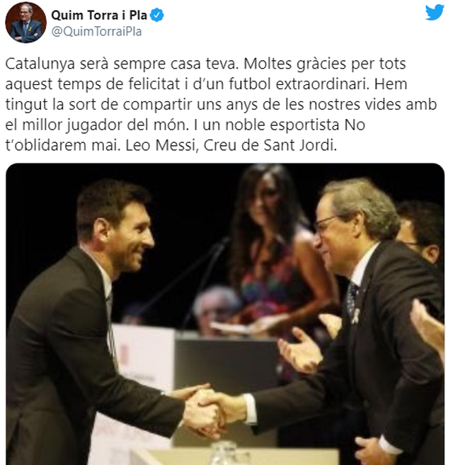 Thế giới bóng đá nói gì về việc Messi muốn rời Barcelona? - 2 Thế giới bóng đá nói gì về việc Messi muốn rời Barcelona? - 2