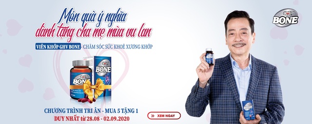 Vu Lan báo hiếu - Chăm sóc sức khoẻ xương khớp mẹ cha - 1 Vu Lan báo hiếu - Chăm sóc sức khoẻ xương khớp mẹ cha - 1