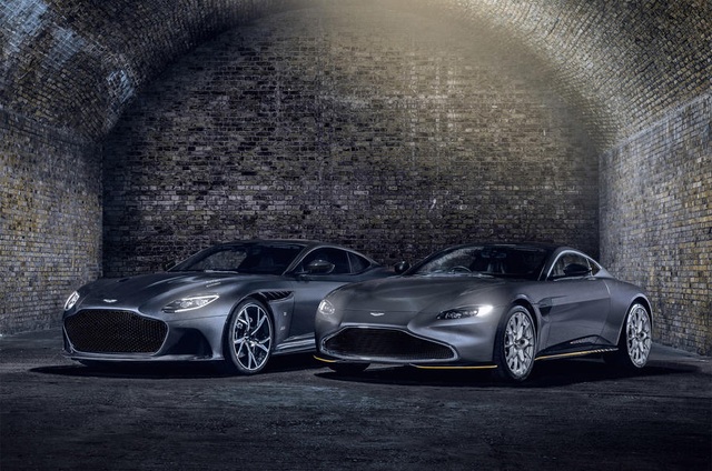 Bộ đôi Vantage và DBS Superleggera của Aston Martin khoác áo Điệp viên 007 - 1