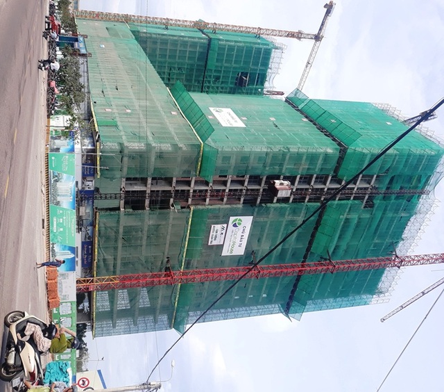 Thanh tra xác định lỗi đơn vị thi công tòa chung cư 28 tầng làm nứt nhà dân - 2 Thanh tra xác định lỗi đơn vị thi công tòa chung cư 28 tầng làm nứt nhà dân - 2