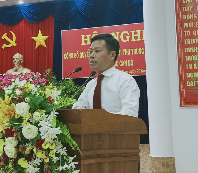 The Deputy Minister of Labor, Invalids and Social Affairs Le Quan is the Undersecretary of the Provincial Committee of the Ca Mau Party - 5