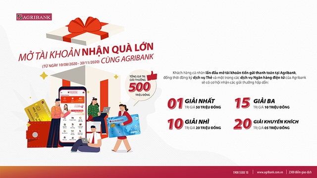 Agribank triển khai chùm chương trình tri ân, ưu đãi khách hàng nhân ngày Quốc Khánh 2/9 - 2